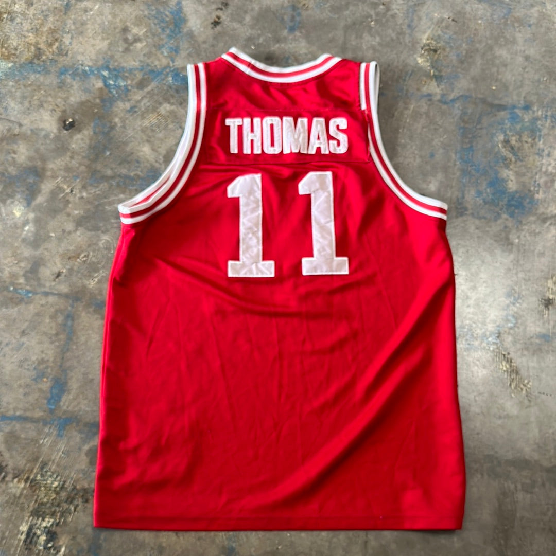 Vintage Indiana U Isiah Thomas  Jersey size XXL (HOU) (Trusted Club)