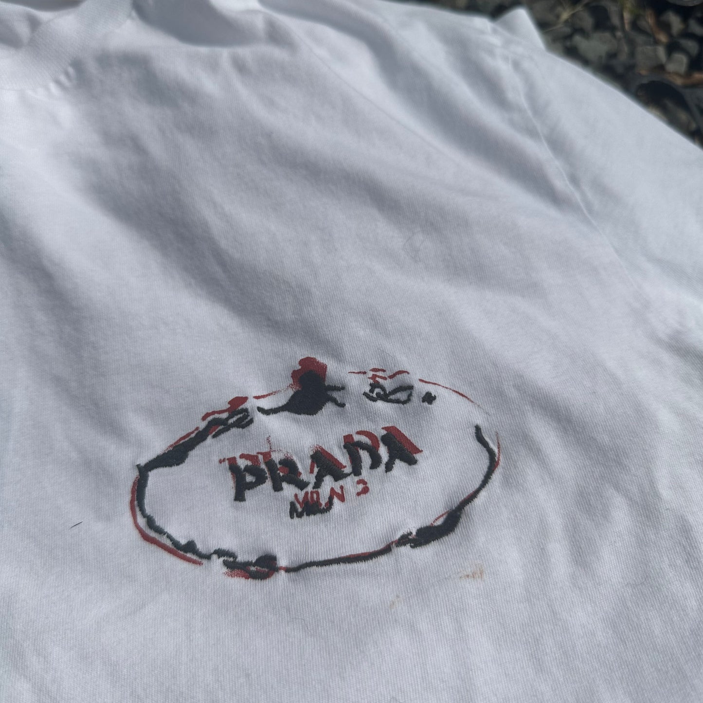 Pradaaaa Shirt Sz S (trstdclub)(hou)