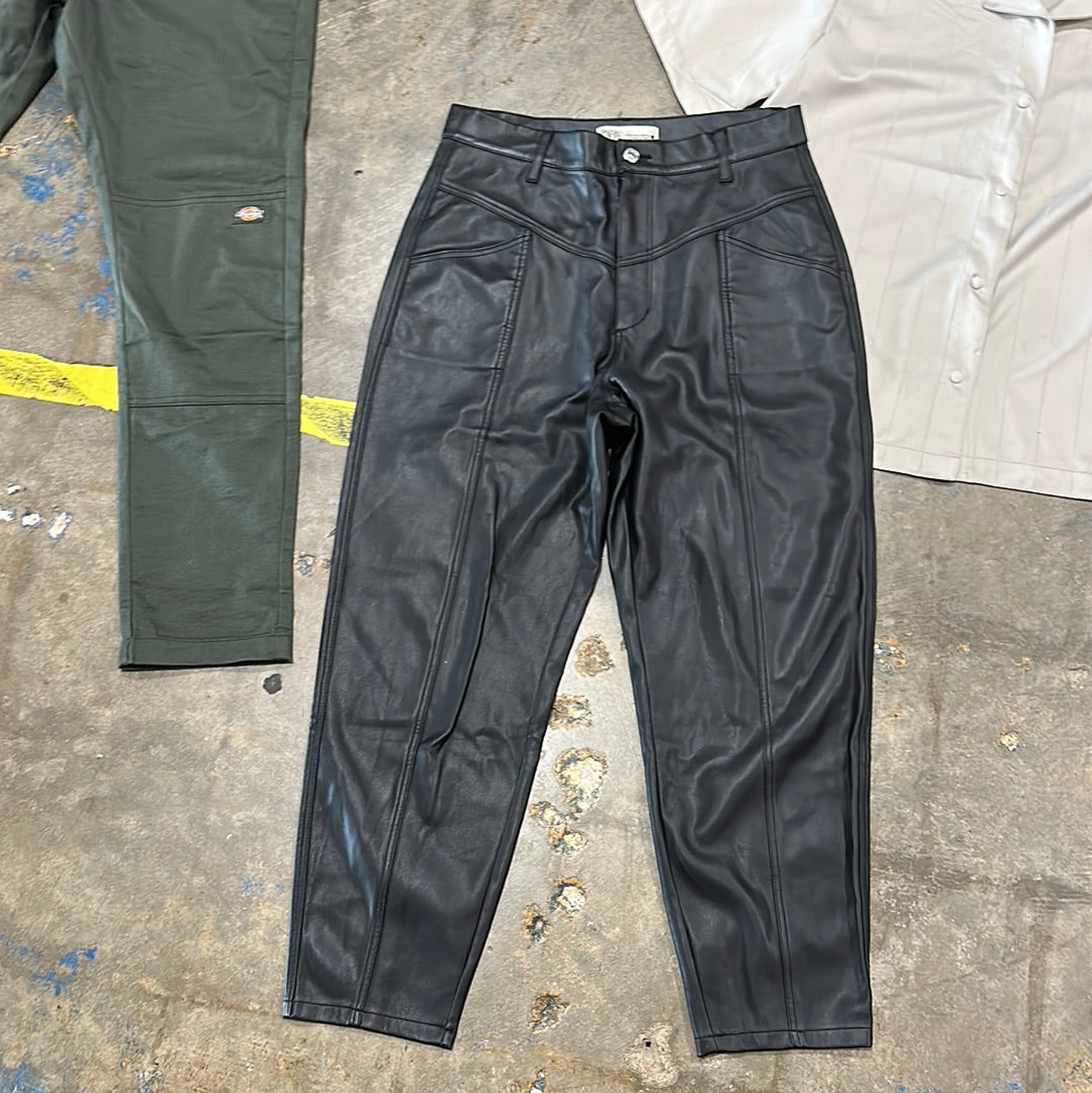Zara Leather Pants Size 6 (HOU) (TrustedClub)