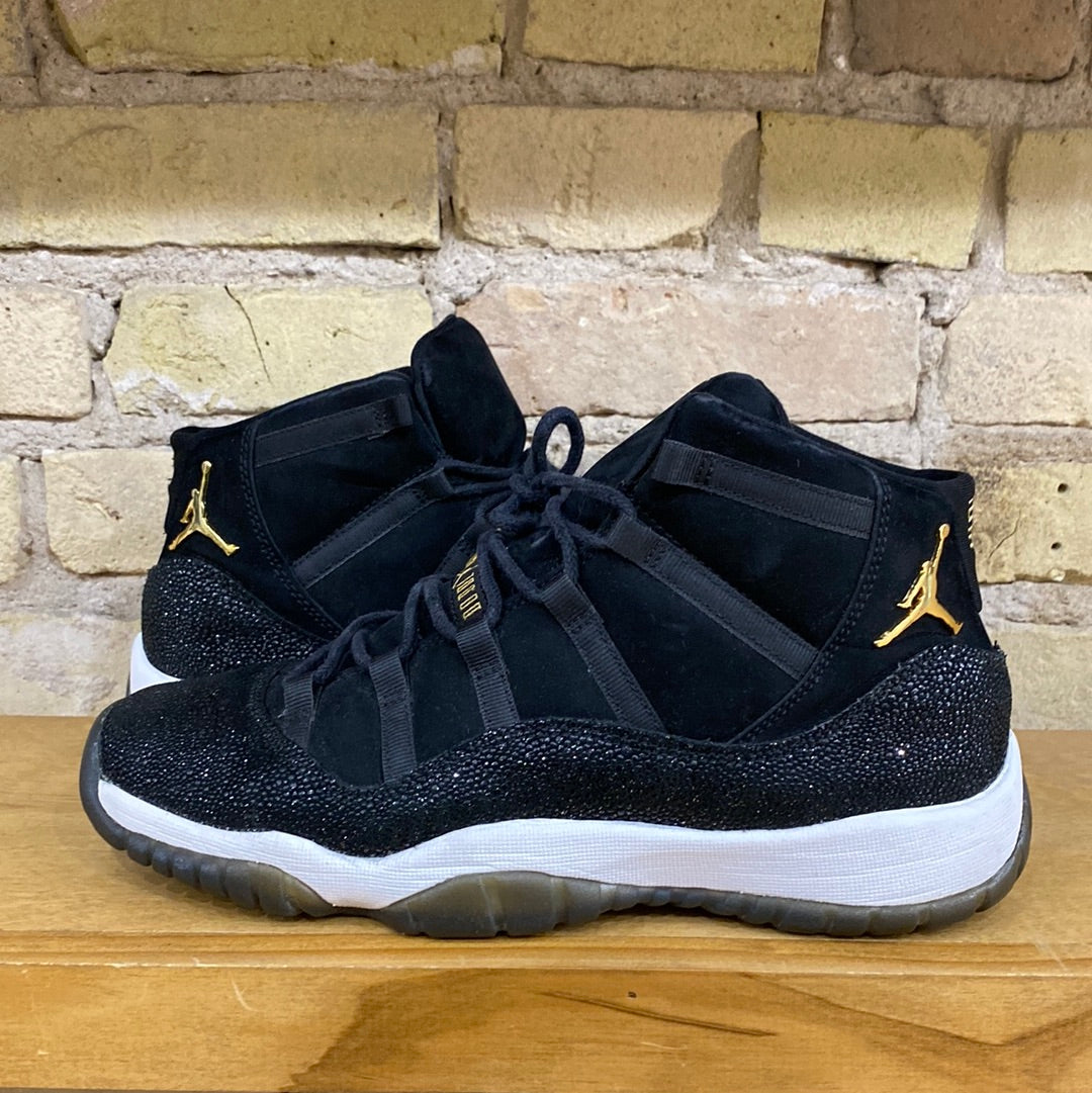 Jordan 11 Heiress Black Stingray Size 8.5Y (MKE) TRUSTEDCLUB