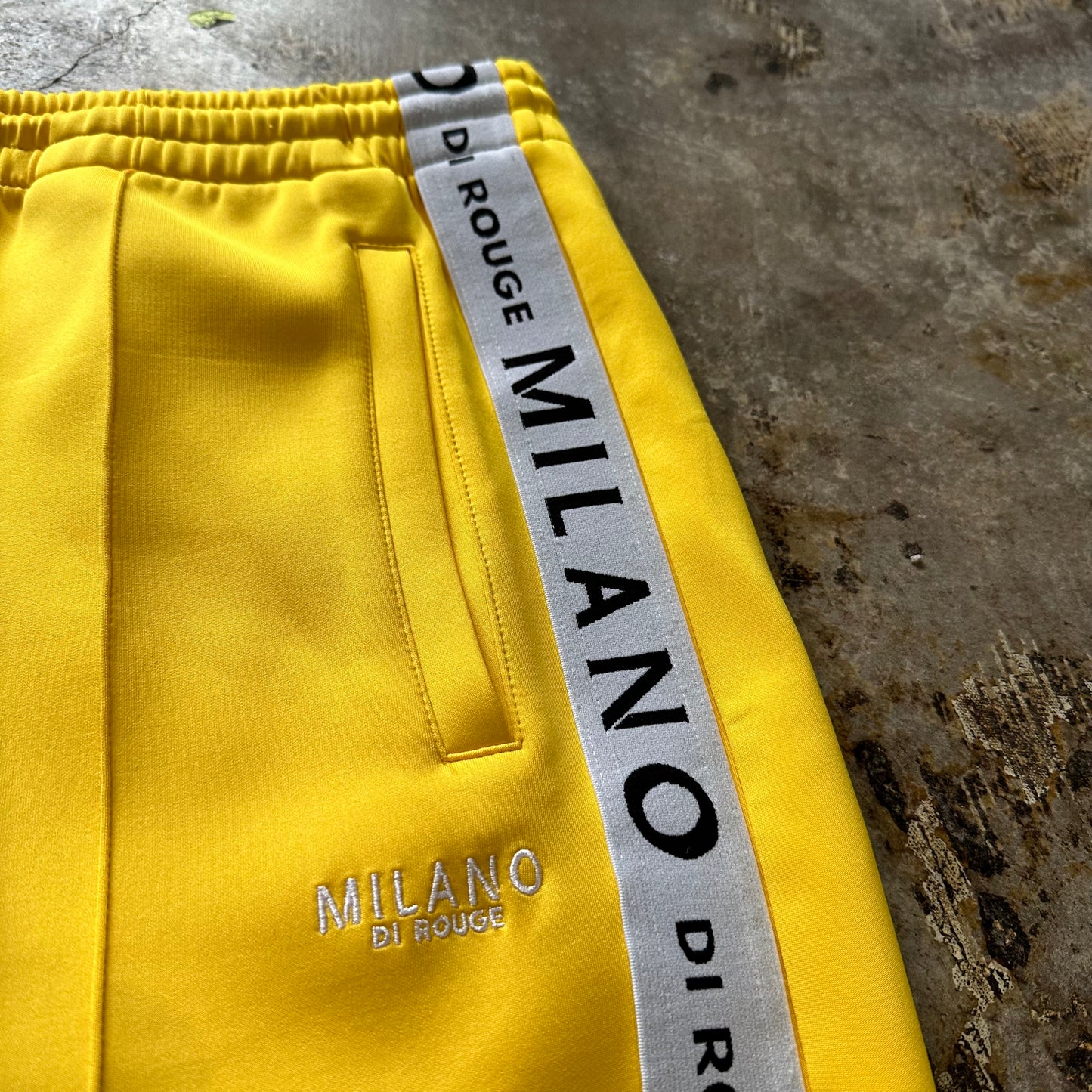 Milano Pants Pink Yellow Size 2XL (trstdclub)(hou)