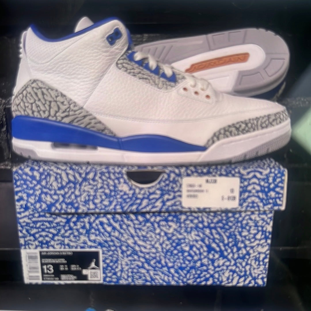 Jordan 3 Wizard NEW RETAIL Size 13 (HOU) (Trusted Club)