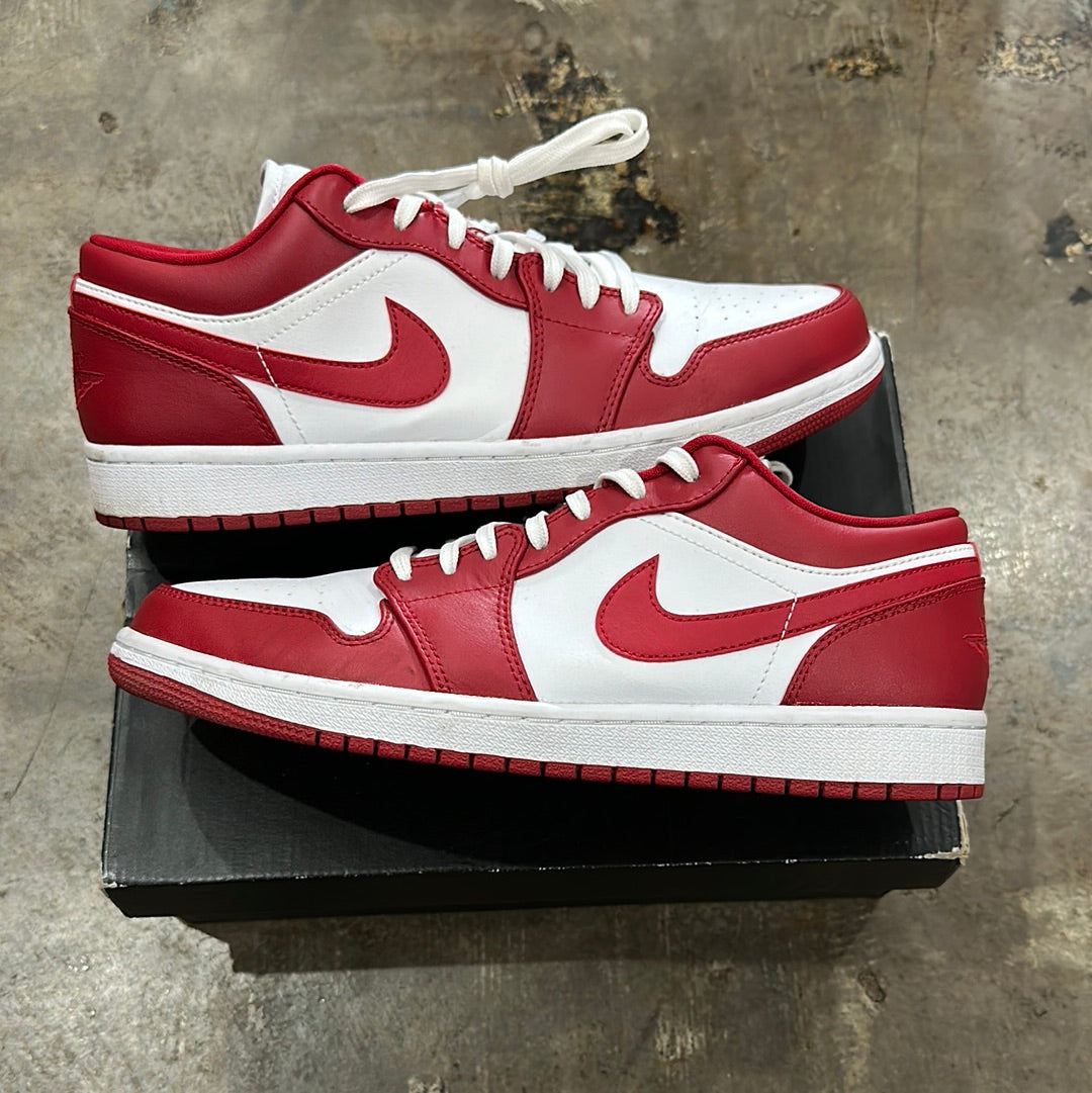 Jordan 1 Low Red Size 10.5 (HOU) (Trusted Club)