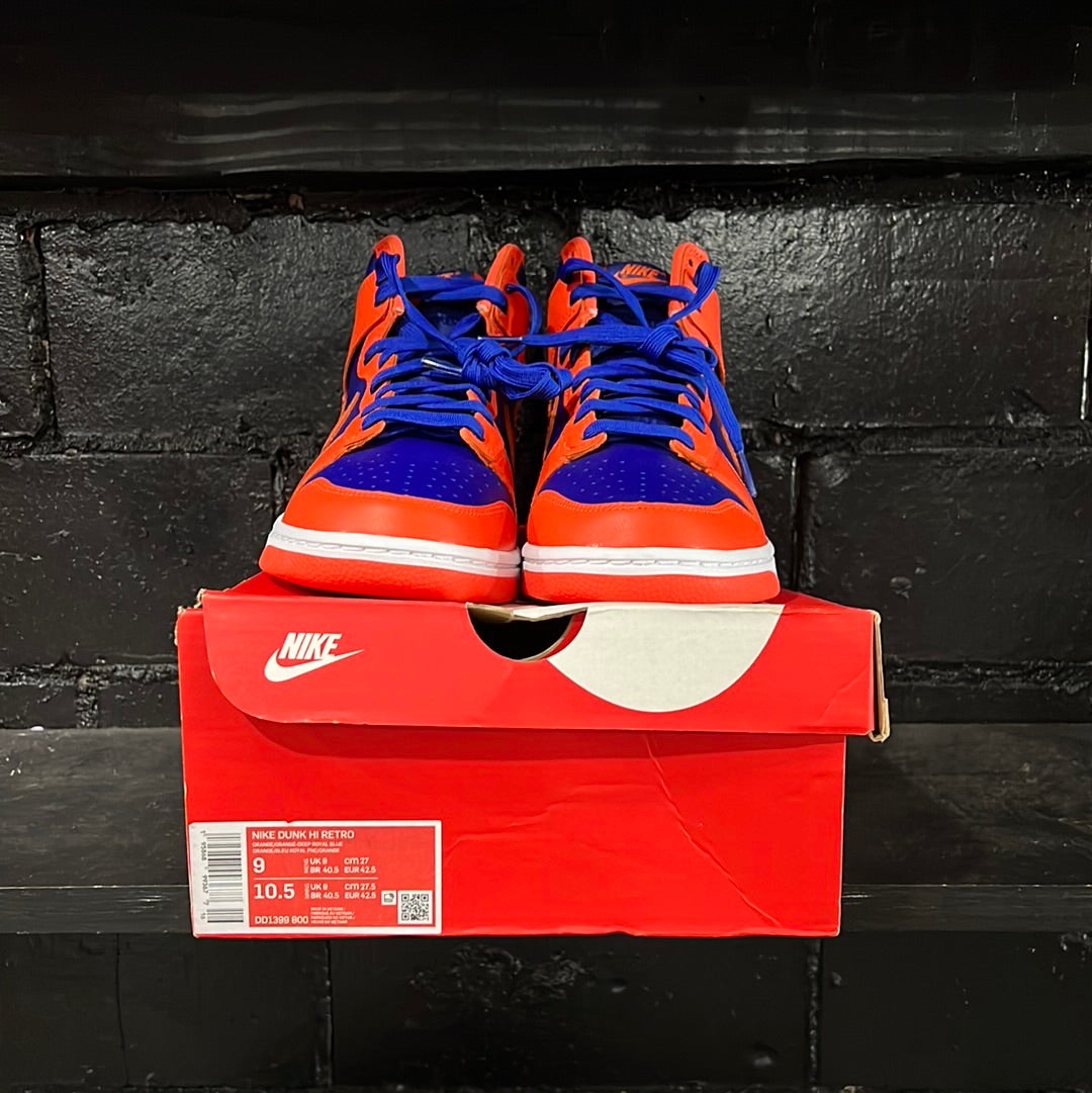 Orange dunk high size 9 (HOU) (Trusted Club)