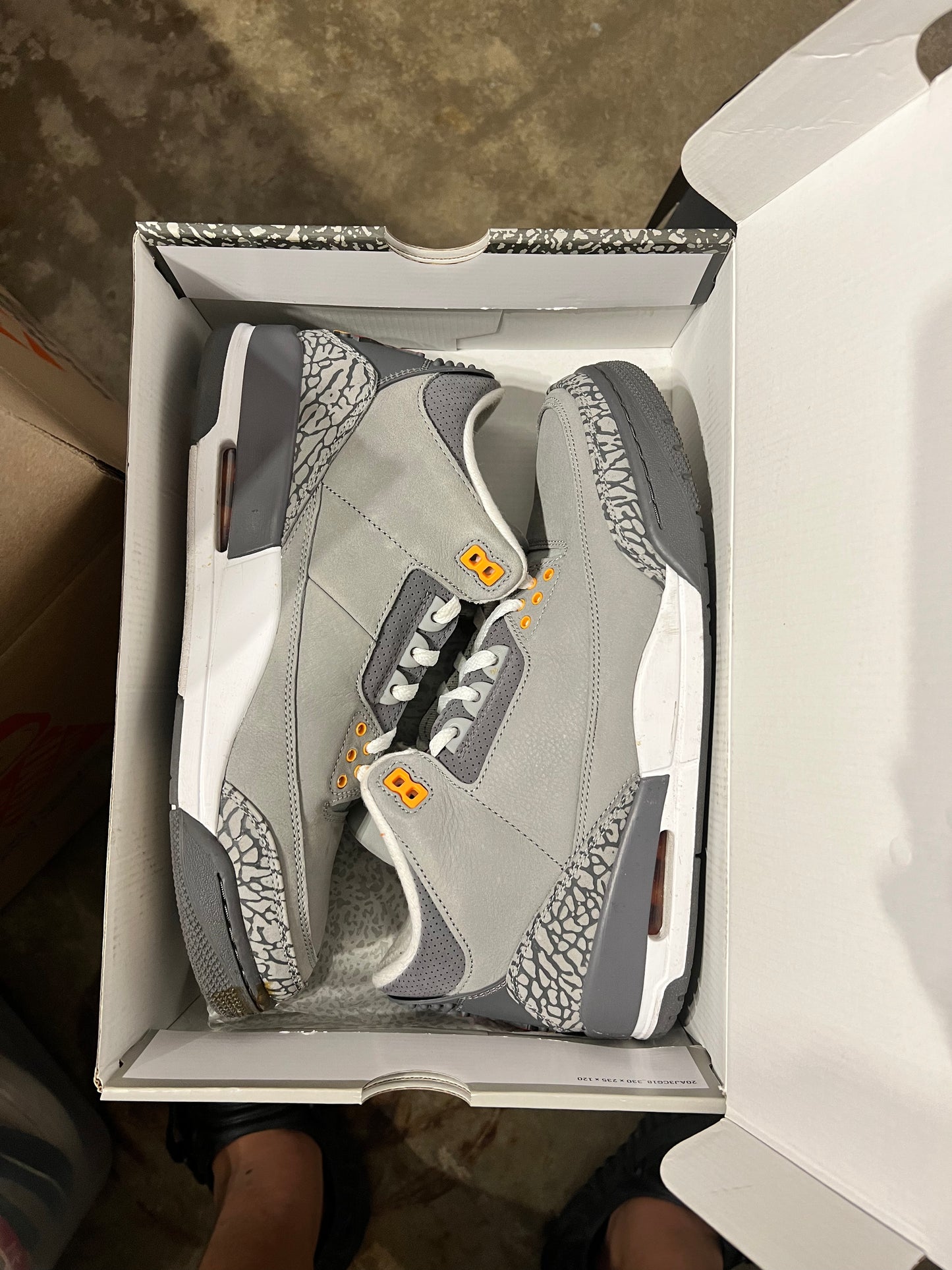 Jordan 3 Cool Grey Size 10 (Trusted Club) (Hou)