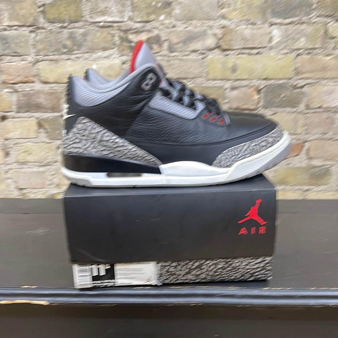 Jordan 3 Black Cement Size 11.5 PO WB Trusted Club MKE