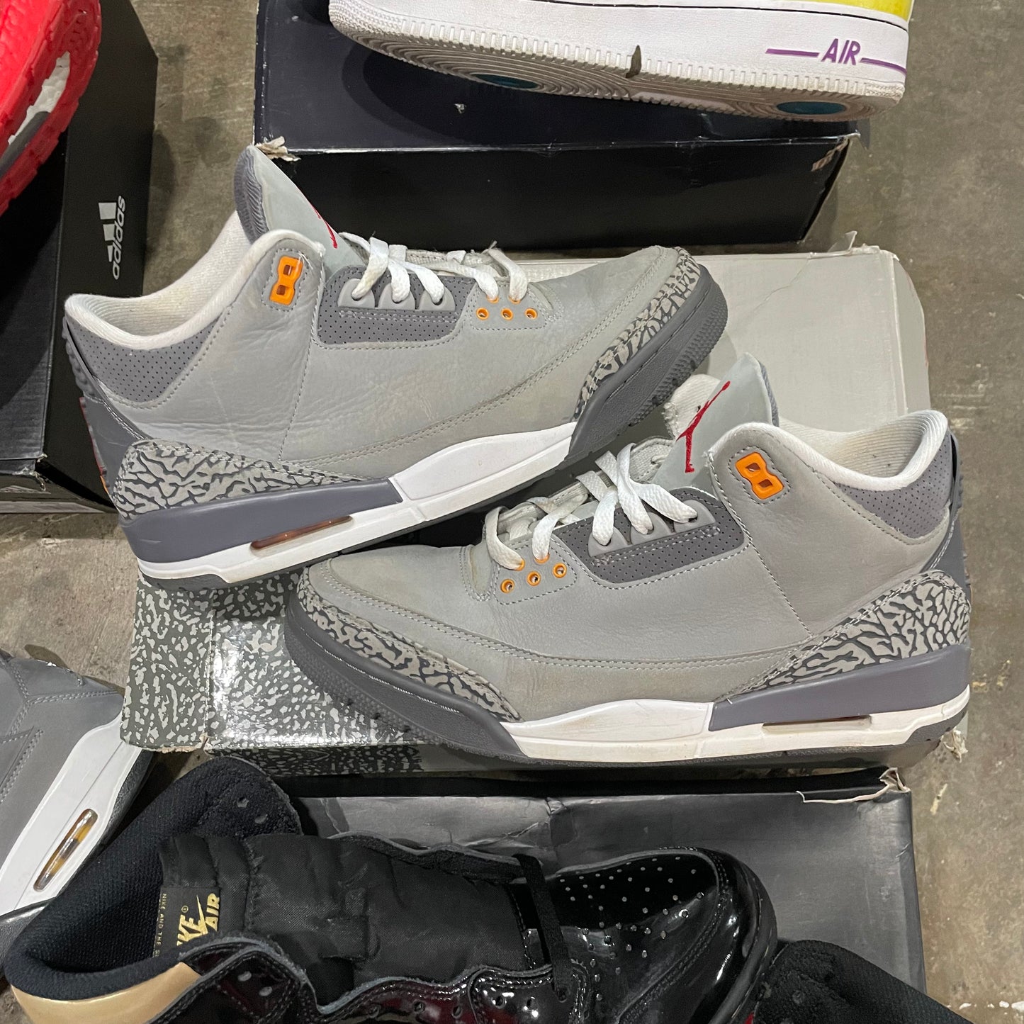 Jordan 3 Cool Grey Size 10.5 (HOU) (Trusted Club)