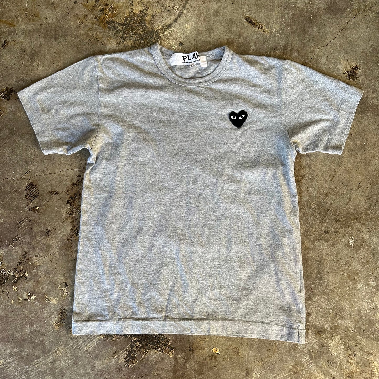 CDG Tee Grey Size S (HOU) (Trusted Club)