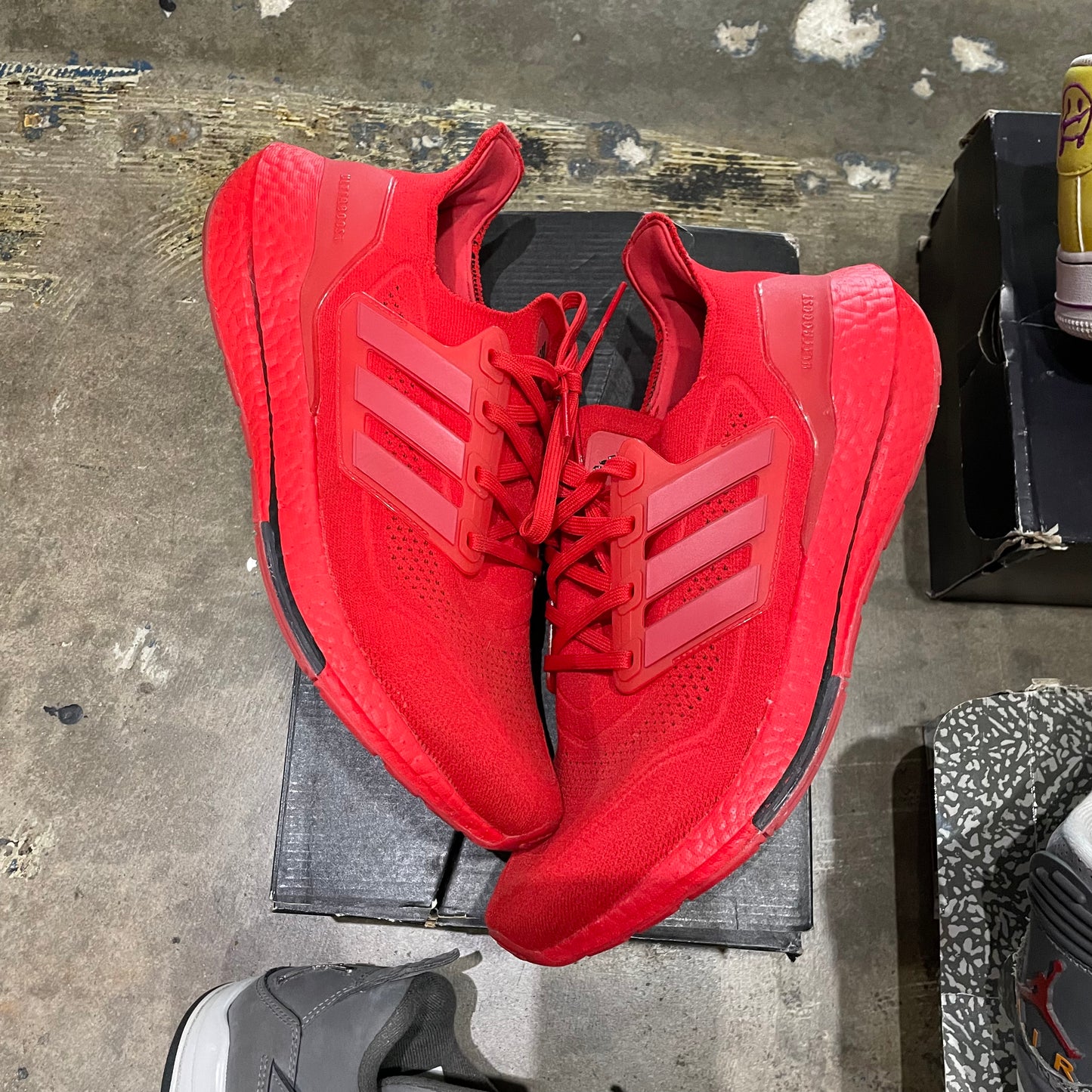 Adidas Ultra Boost Red Size 10.5 (HOU) (Trusted Club)