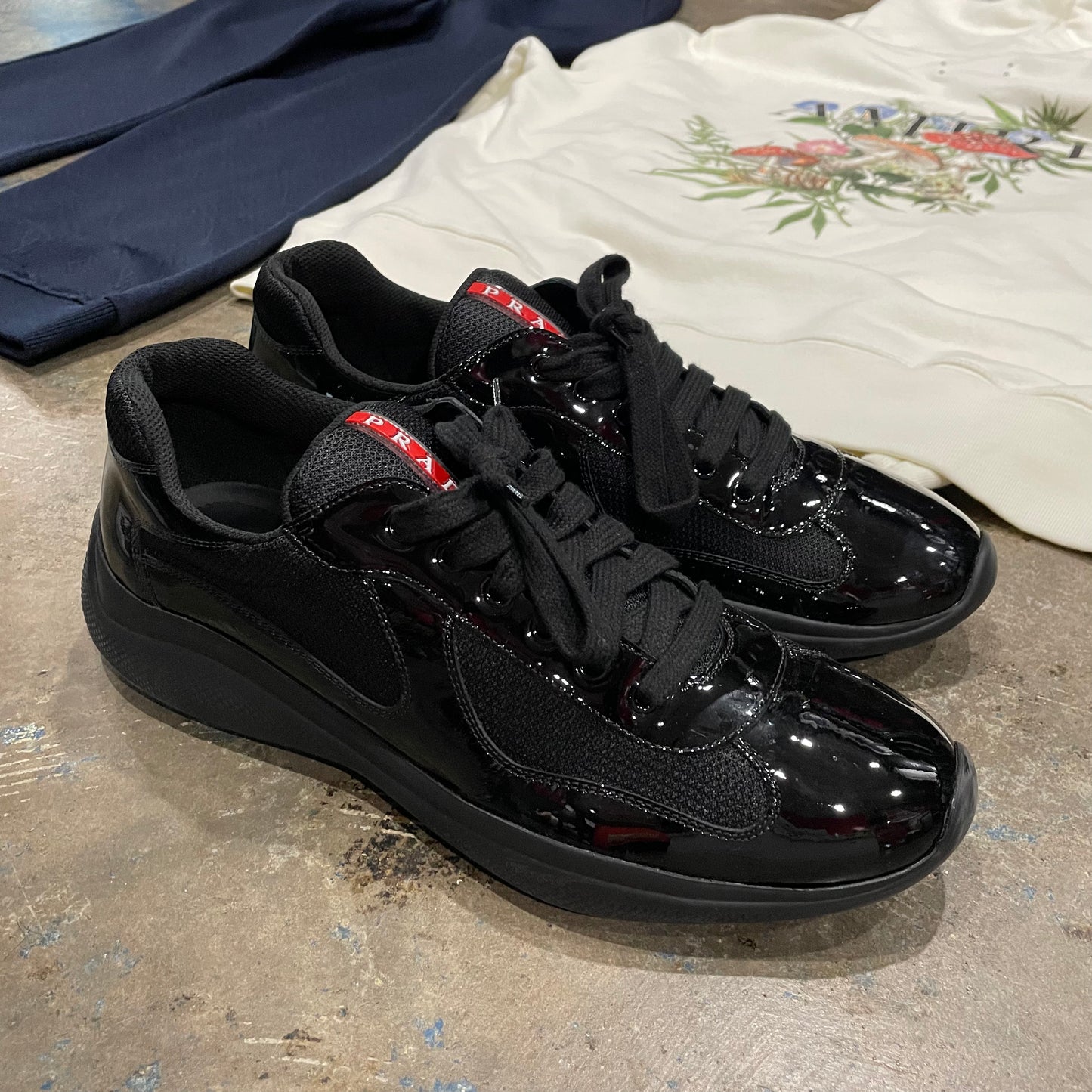 Prada American Cup Black Size 11 (HOU) (TrustedClub)