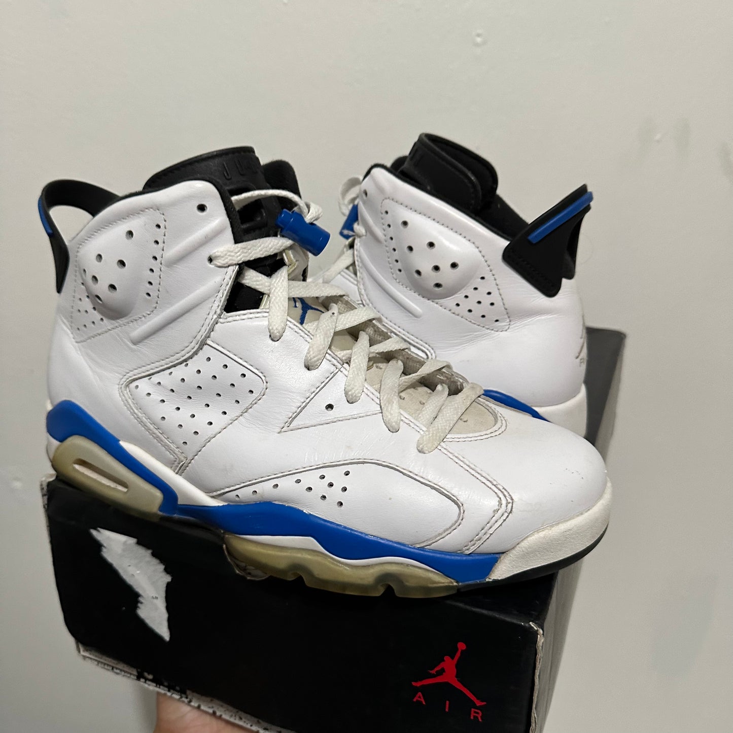 Jordan 6 Sport Blue Size 8.5 (TRUSTEDCLUB)