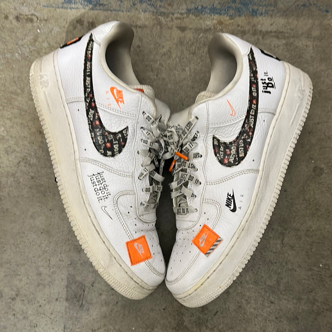 AF1 Just Do It White Size 13 ( HOU) (TrustedClub)