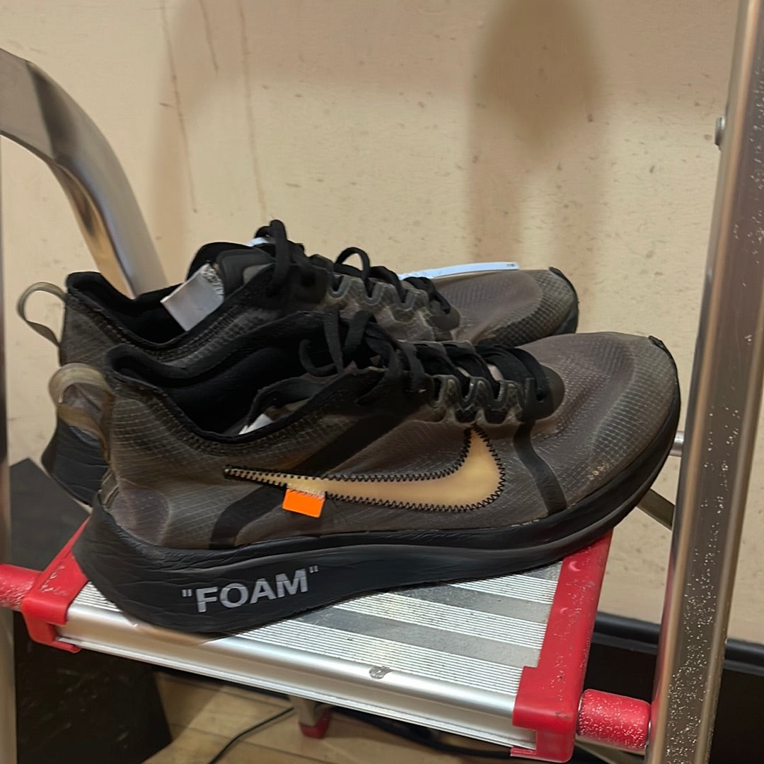 Nike Off White Zoom Fly Size 10.5 Trusted Club (MKE)